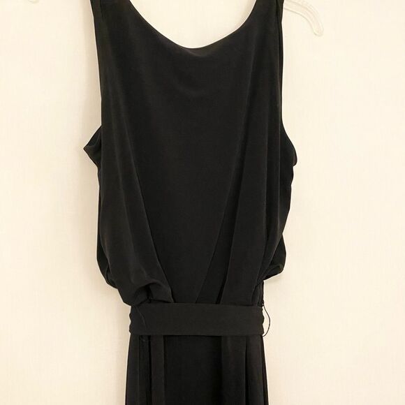 NWT Calvin Klein Black Maxi Dress with relaxed fit upper. Size M. - Picture 7 of 7